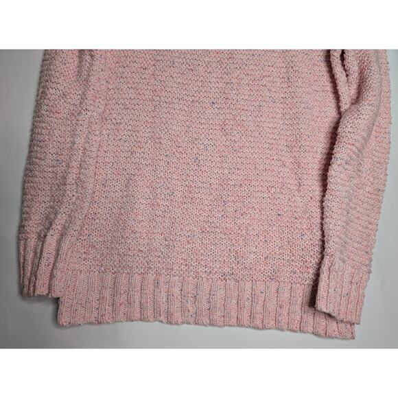 TORRID Pink blue speckled long oversized cozycore sweater Size 1X Soft Girl - Picture 2 of 7